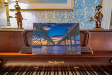 Load image into Gallery viewer, Harry Nice Bridge 2 Span Sunset 12&quot;x18&quot; Canvas Print
