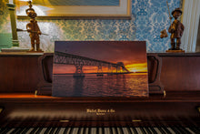 Load image into Gallery viewer, Harry Nice Bridge Sunset 12&quot;x20&quot; Canvas Print
