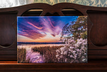 Load image into Gallery viewer, Leonardtown Wharf Sunset 8&quot;x12&quot; Canvas Print
